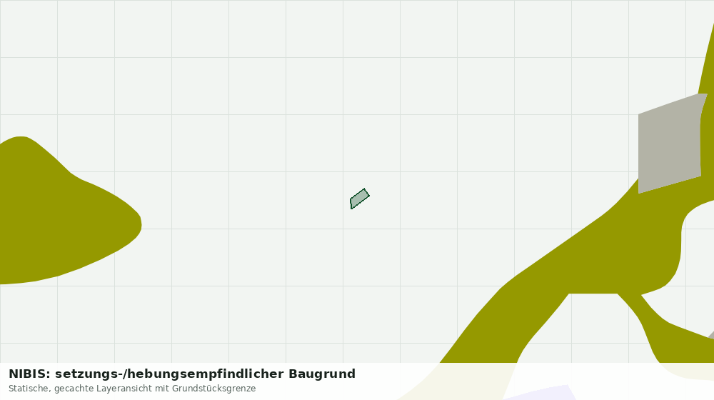 Statische Kartenansicht: NIBIS: setzungs-/hebungsempfindlicher Baugrund