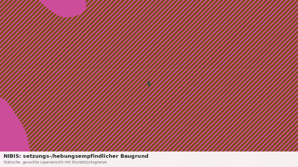 Statische Kartenansicht: NIBIS: setzungs-/hebungsempfindlicher Baugrund