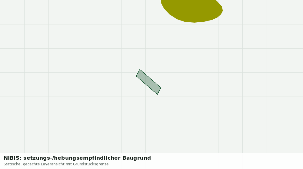 Statische Kartenansicht: NIBIS: setzungs-/hebungsempfindlicher Baugrund