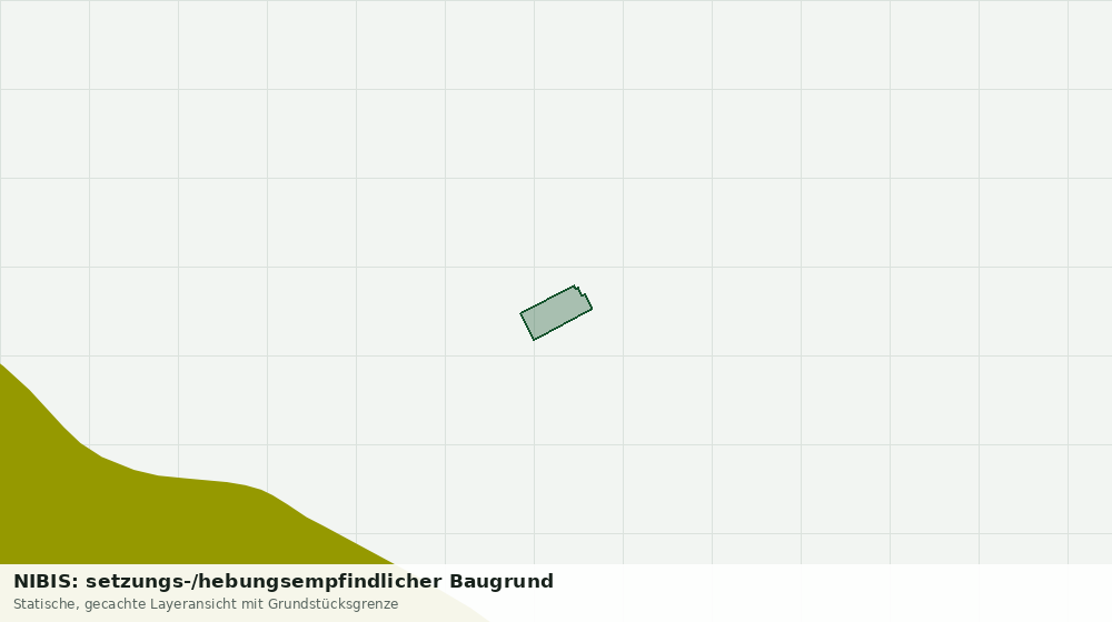Statische Kartenansicht: NIBIS: setzungs-/hebungsempfindlicher Baugrund