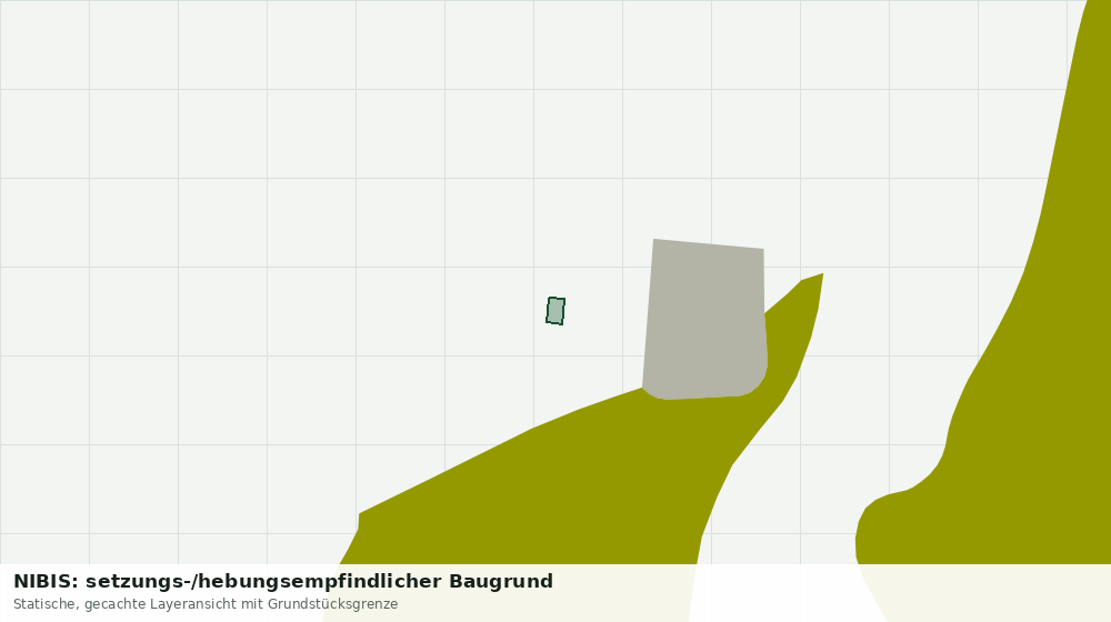 Statische Kartenansicht: NIBIS: setzungs-/hebungsempfindlicher Baugrund