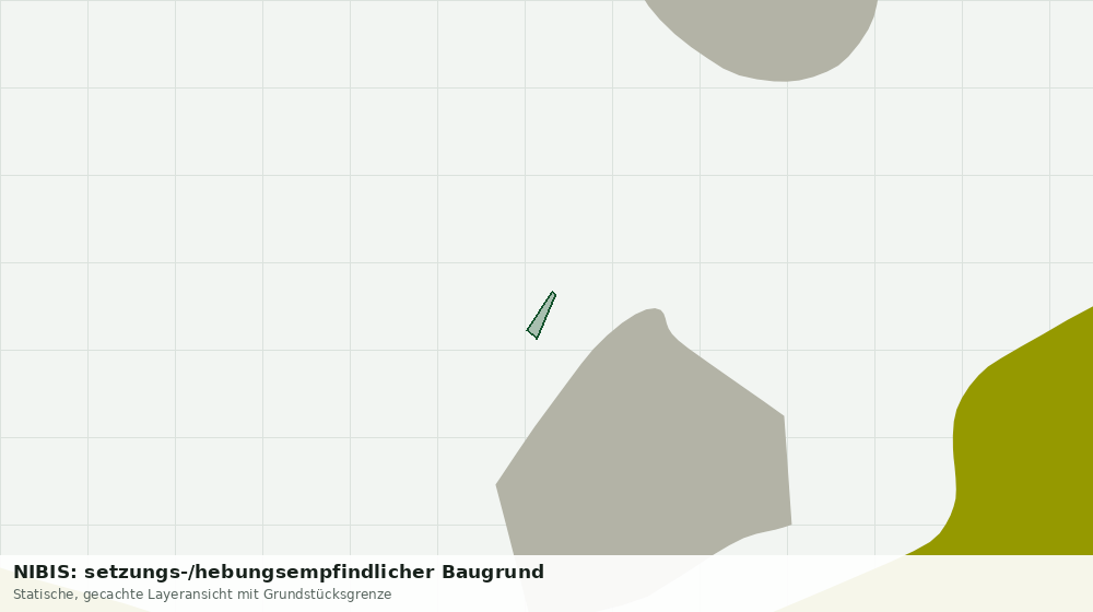 Statische Kartenansicht: NIBIS: setzungs-/hebungsempfindlicher Baugrund