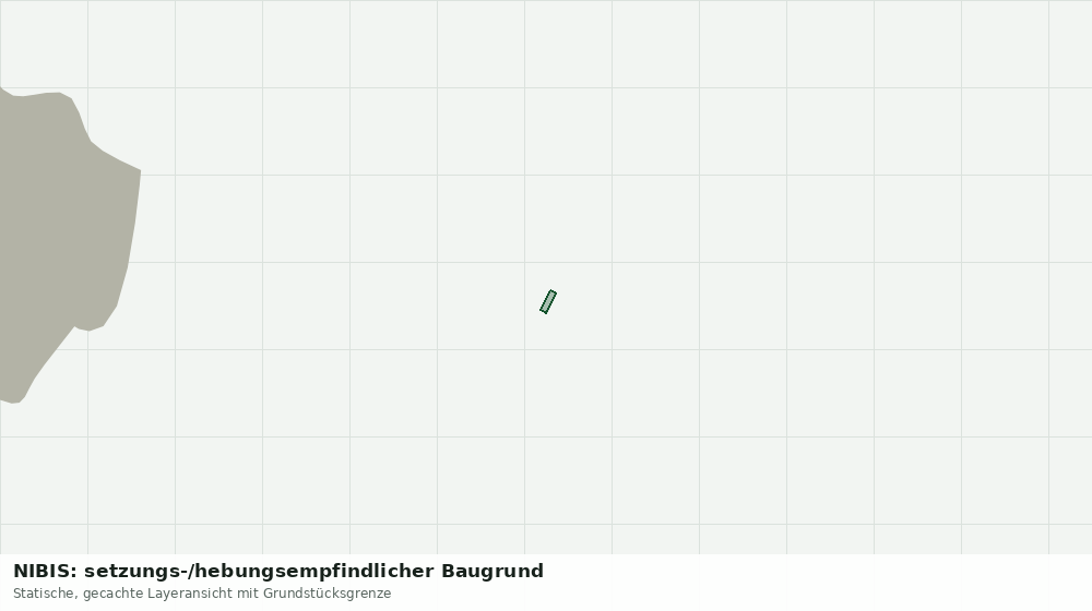 Statische Kartenansicht: NIBIS: setzungs-/hebungsempfindlicher Baugrund