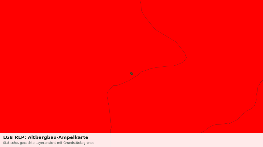 Statische Kartenansicht: LGB RLP: Altbergbau-Ampelkarte