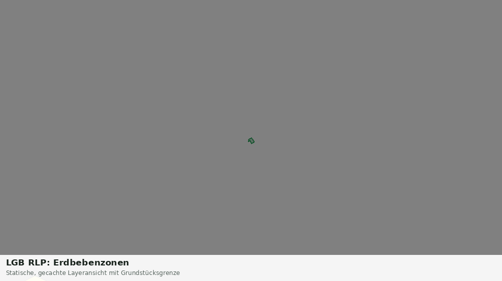 Statische Kartenansicht: LGB RLP: Erdbebenzonen