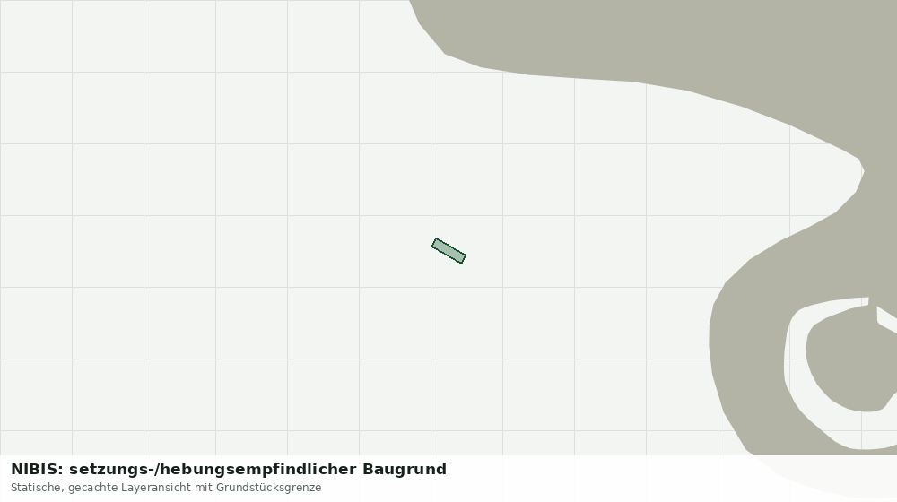 Statische Kartenansicht: NIBIS: setzungs-/hebungsempfindlicher Baugrund