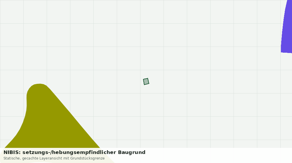 Statische Kartenansicht: NIBIS: setzungs-/hebungsempfindlicher Baugrund