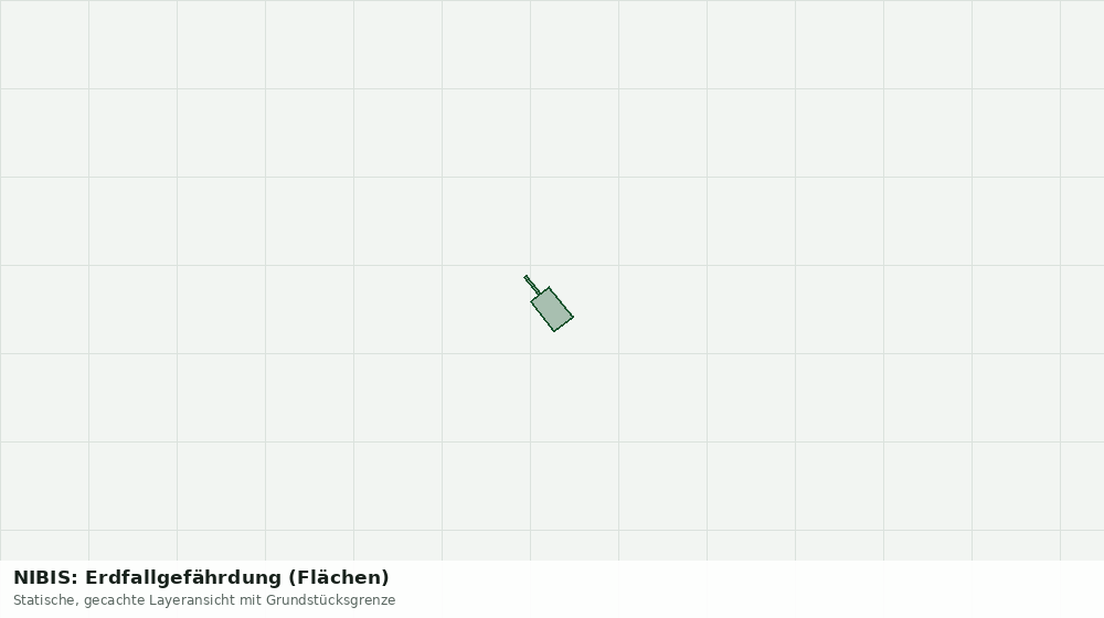 Statische Kartenansicht: NIBIS: Erdfallgefährdung (Flächen)