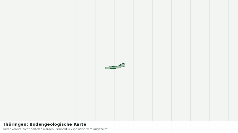 Statische Kartenansicht: Thüringen: Bodengeologische Karte