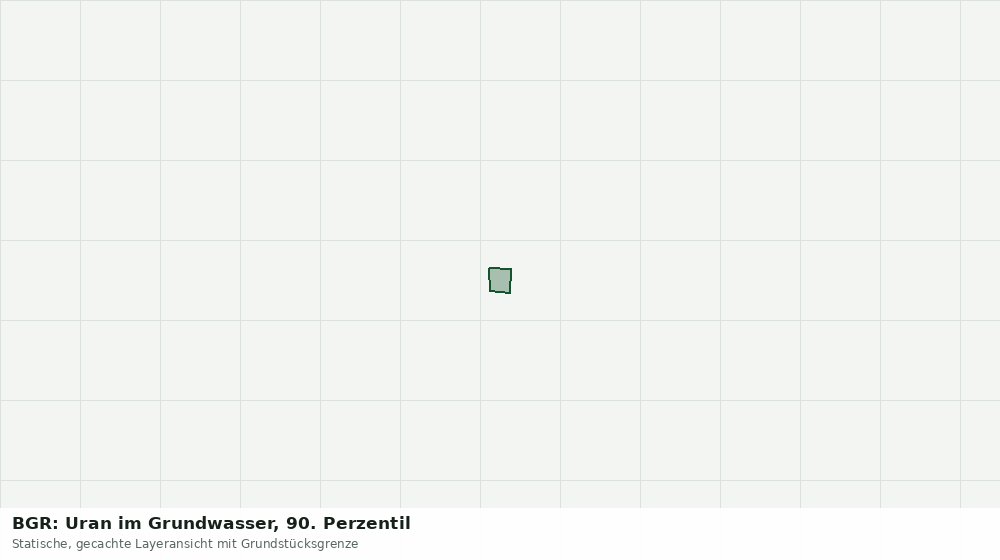 Statische Kartenansicht: BGR: Uran im Grundwasser, 90. Perzentil