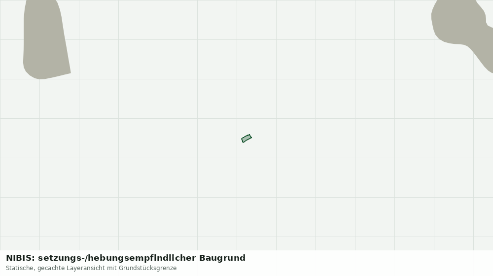 Statische Kartenansicht: NIBIS: setzungs-/hebungsempfindlicher Baugrund