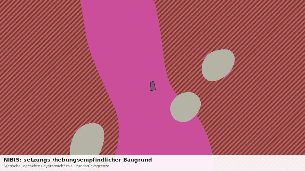 Statische Kartenansicht: NIBIS: setzungs-/hebungsempfindlicher Baugrund