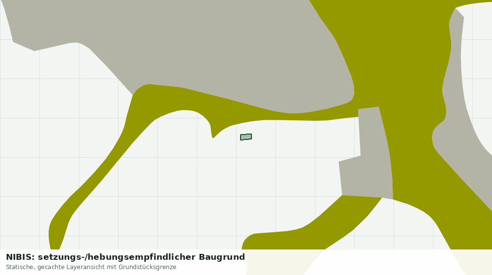 Statische Kartenansicht: NIBIS: setzungs-/hebungsempfindlicher Baugrund