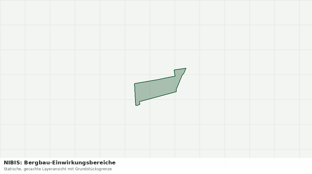 Statische Kartenansicht: NIBIS: Bergbau-Einwirkungsbereiche