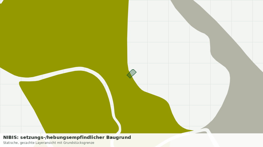 Statische Kartenansicht: NIBIS: setzungs-/hebungsempfindlicher Baugrund