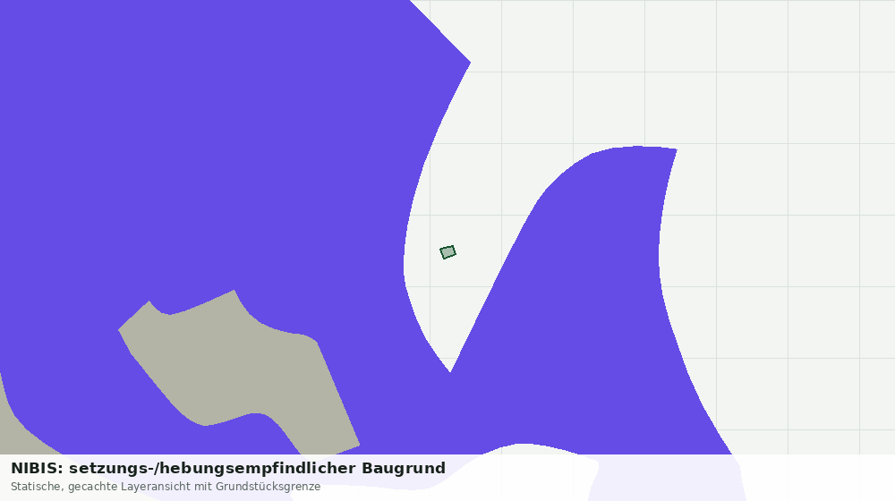 Statische Kartenansicht: NIBIS: setzungs-/hebungsempfindlicher Baugrund