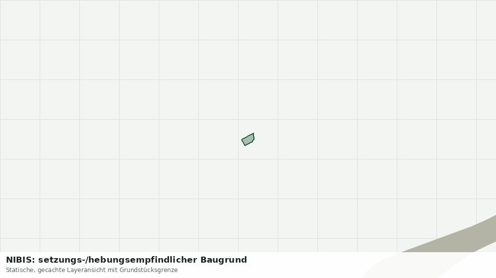 Statische Kartenansicht: NIBIS: setzungs-/hebungsempfindlicher Baugrund