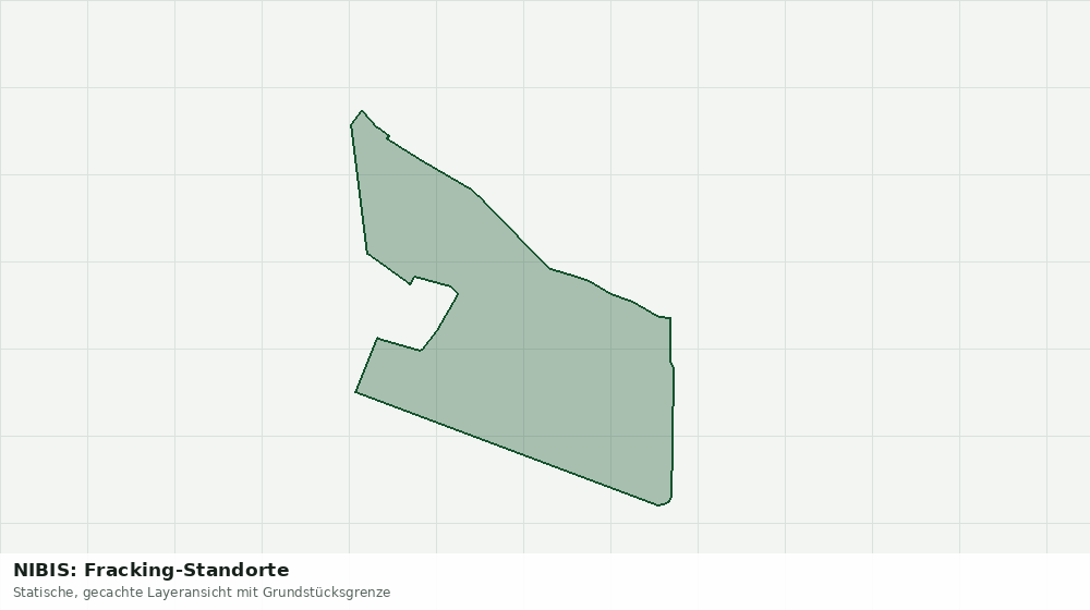 Statische Kartenansicht: NIBIS: Fracking-Standorte