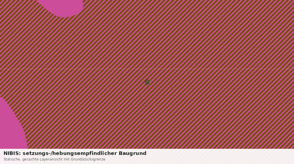 Statische Kartenansicht: NIBIS: setzungs-/hebungsempfindlicher Baugrund