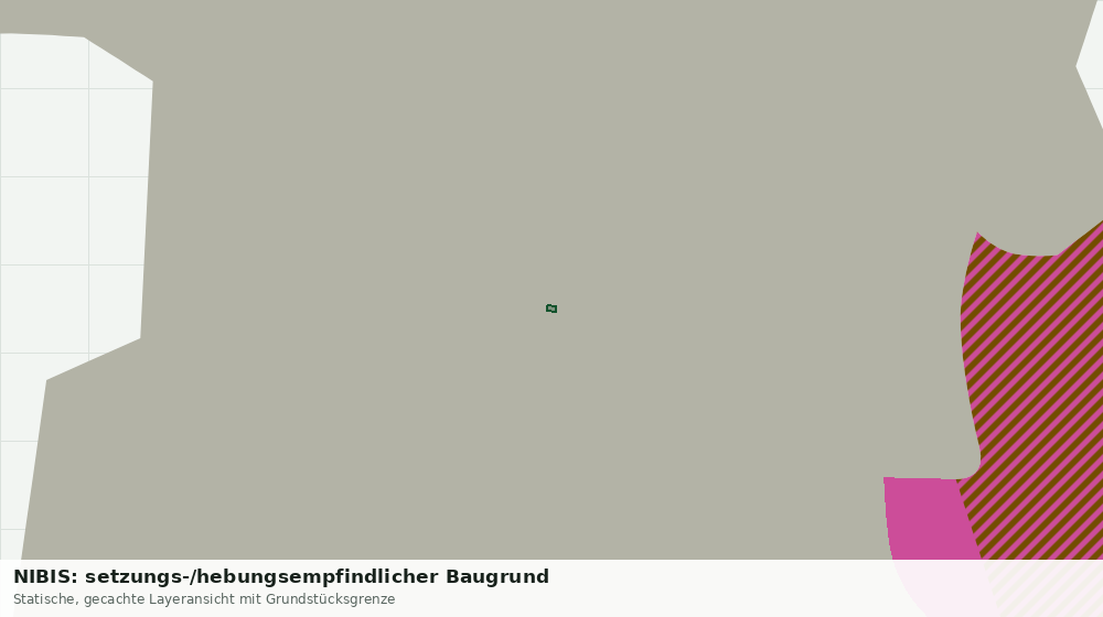 Statische Kartenansicht: NIBIS: setzungs-/hebungsempfindlicher Baugrund