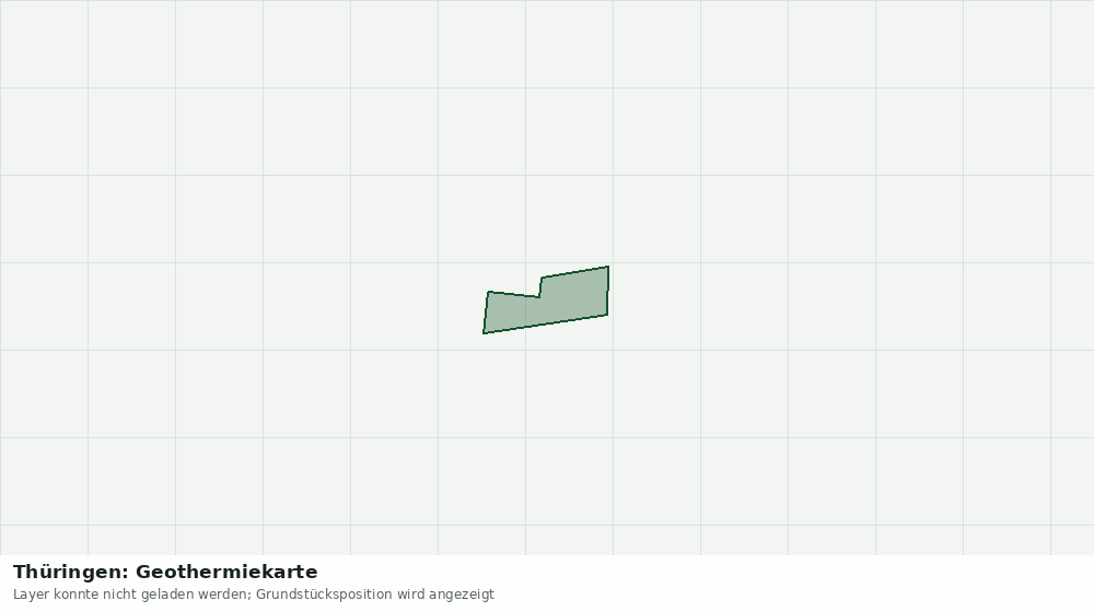 Statische Kartenansicht: Thüringen: Geothermiekarte