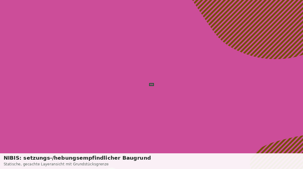 Statische Kartenansicht: NIBIS: setzungs-/hebungsempfindlicher Baugrund
