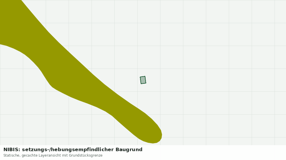 Statische Kartenansicht: NIBIS: setzungs-/hebungsempfindlicher Baugrund