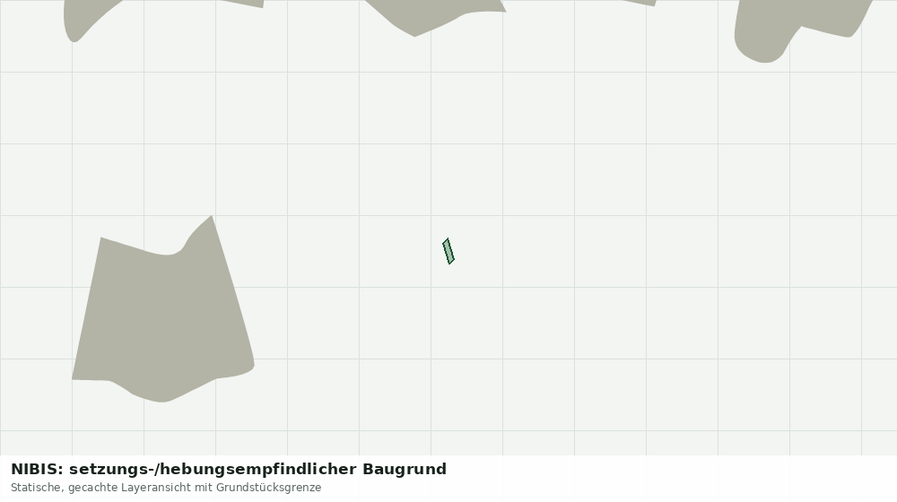 Statische Kartenansicht: NIBIS: setzungs-/hebungsempfindlicher Baugrund