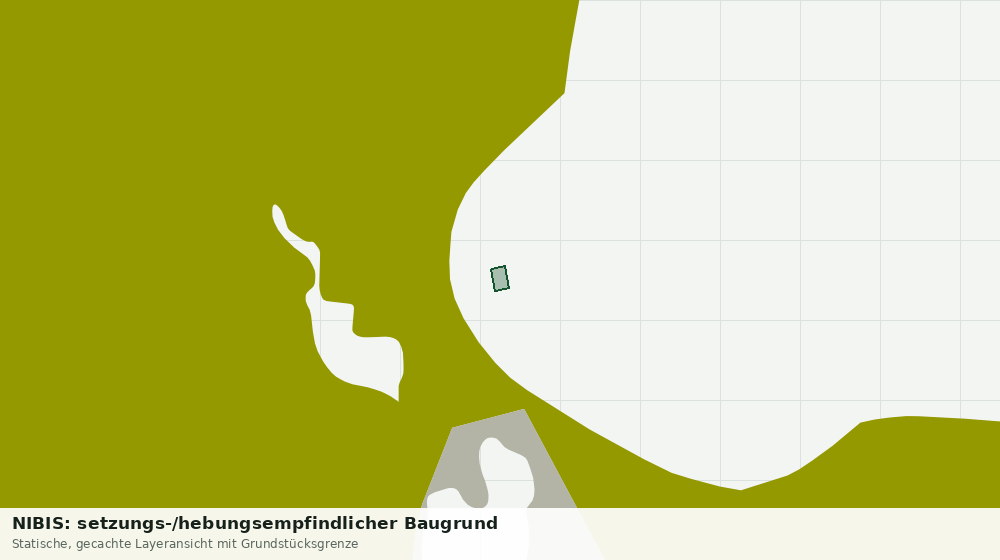 Statische Kartenansicht: NIBIS: setzungs-/hebungsempfindlicher Baugrund