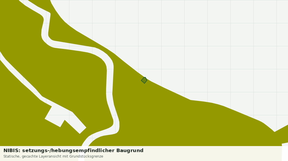 Statische Kartenansicht: NIBIS: setzungs-/hebungsempfindlicher Baugrund