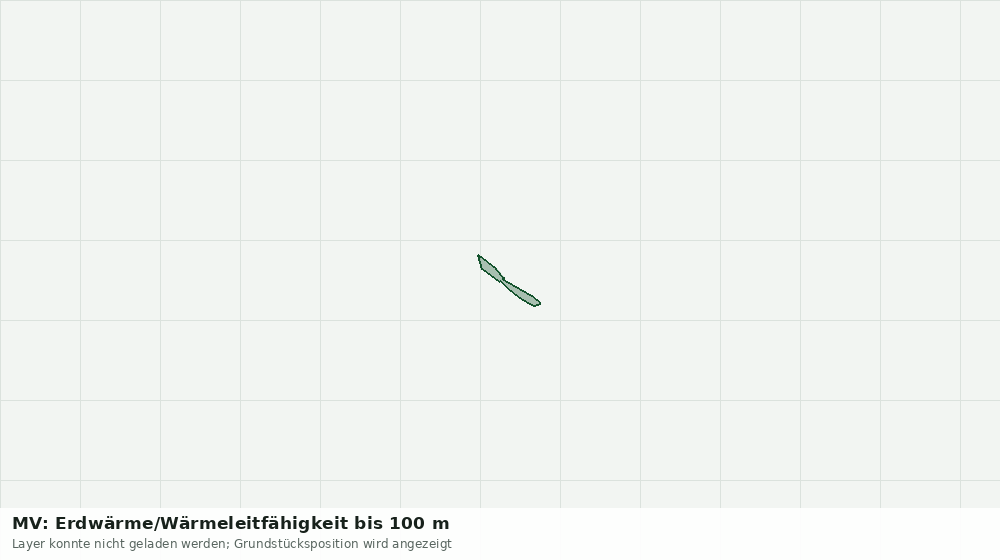 Statische Kartenansicht: MV: Erdwärme/Wärmeleitfähigkeit bis 100 m