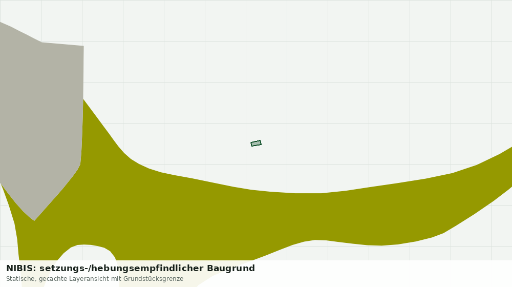 Statische Kartenansicht: NIBIS: setzungs-/hebungsempfindlicher Baugrund