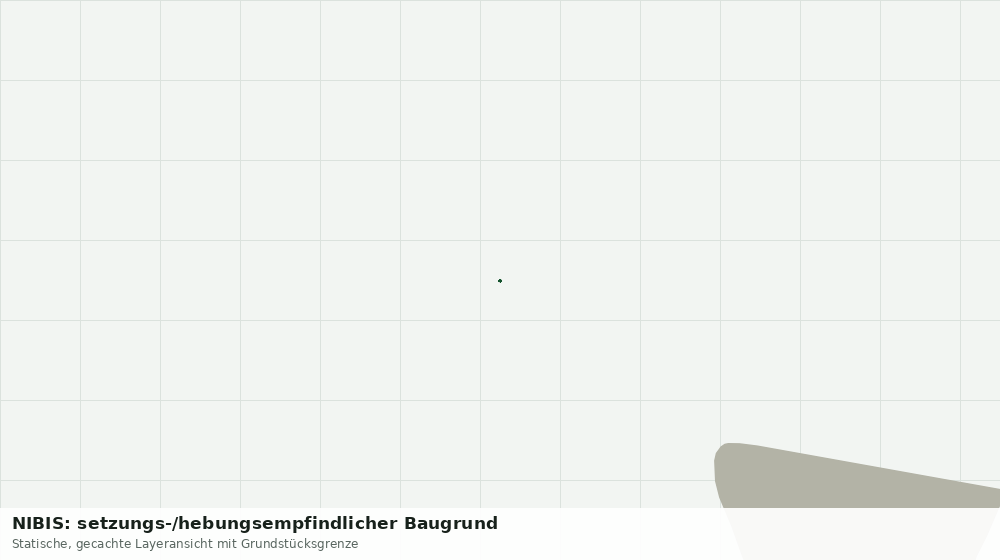 Statische Kartenansicht: NIBIS: setzungs-/hebungsempfindlicher Baugrund