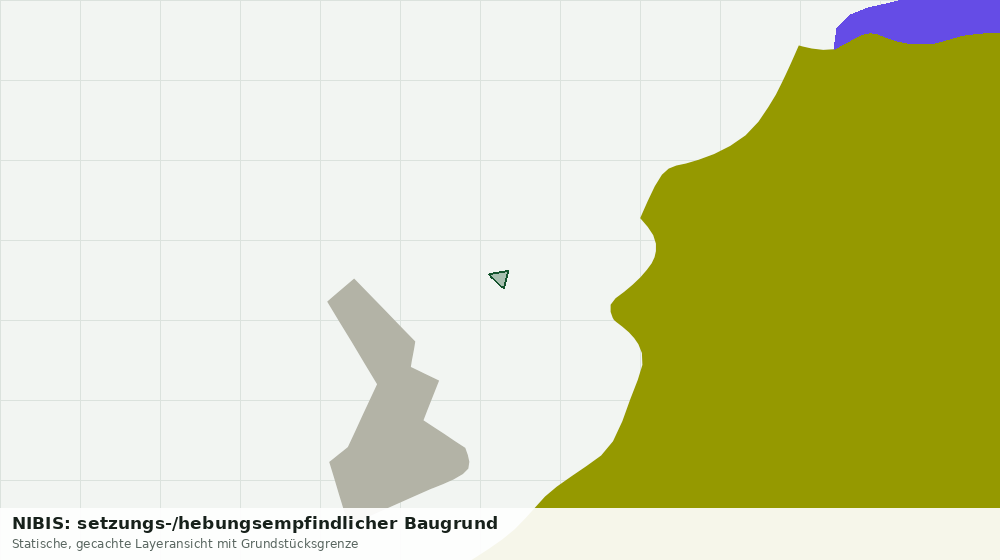Statische Kartenansicht: NIBIS: setzungs-/hebungsempfindlicher Baugrund