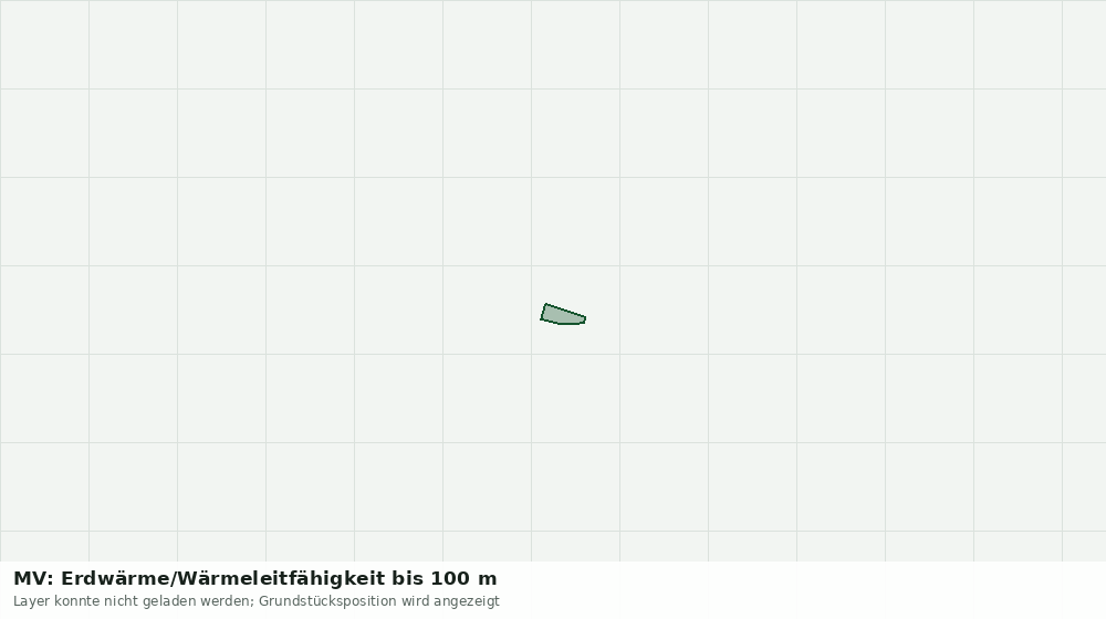 Statische Kartenansicht: MV: Erdwärme/Wärmeleitfähigkeit bis 100 m