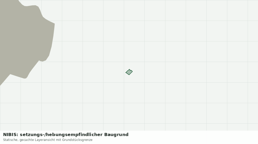 Statische Kartenansicht: NIBIS: setzungs-/hebungsempfindlicher Baugrund