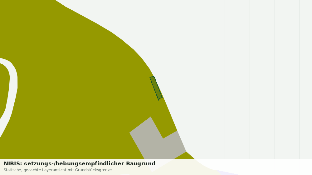 Statische Kartenansicht: NIBIS: setzungs-/hebungsempfindlicher Baugrund