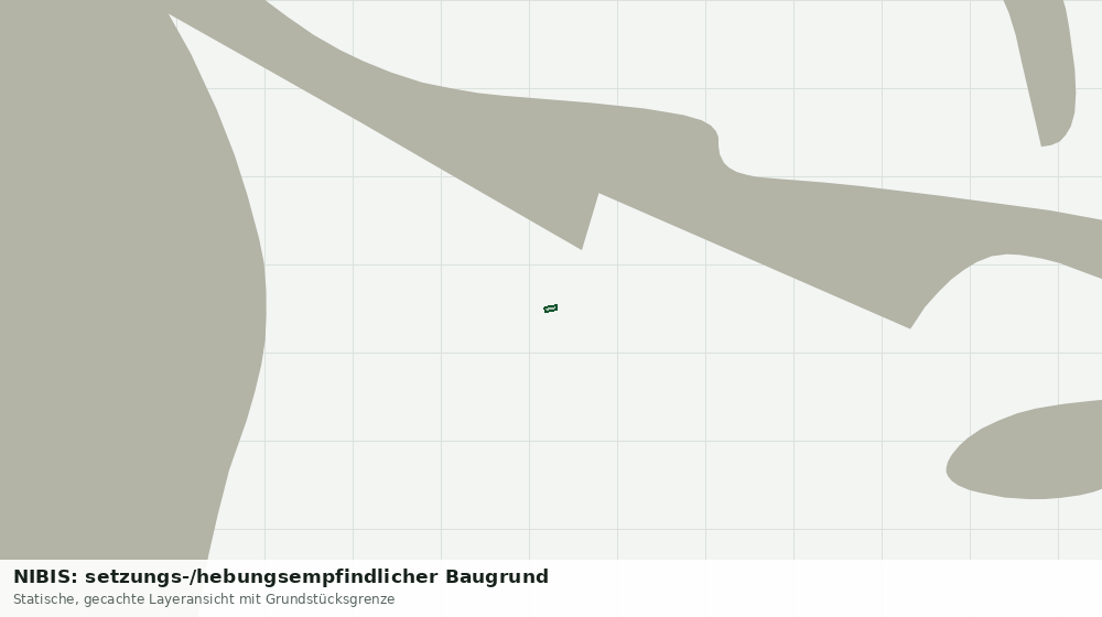Statische Kartenansicht: NIBIS: setzungs-/hebungsempfindlicher Baugrund