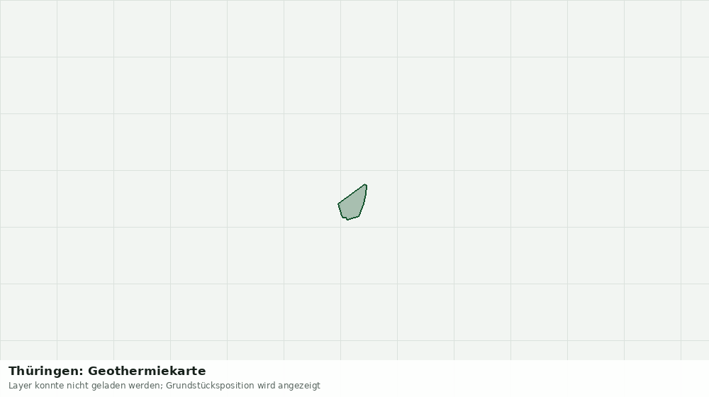 Statische Kartenansicht: Thüringen: Geothermiekarte