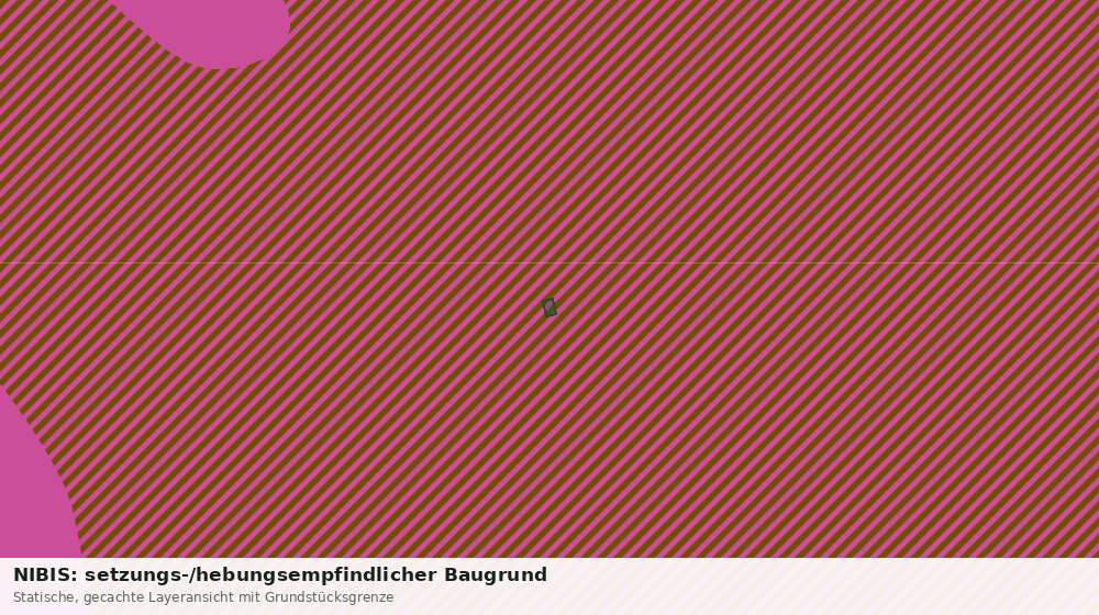 Statische Kartenansicht: NIBIS: setzungs-/hebungsempfindlicher Baugrund