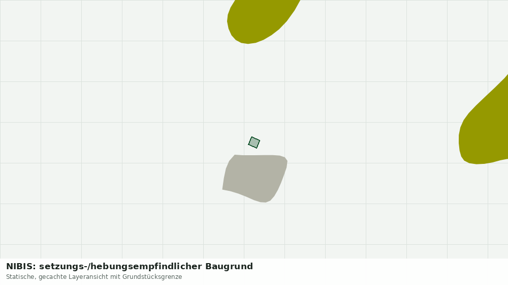 Statische Kartenansicht: NIBIS: setzungs-/hebungsempfindlicher Baugrund