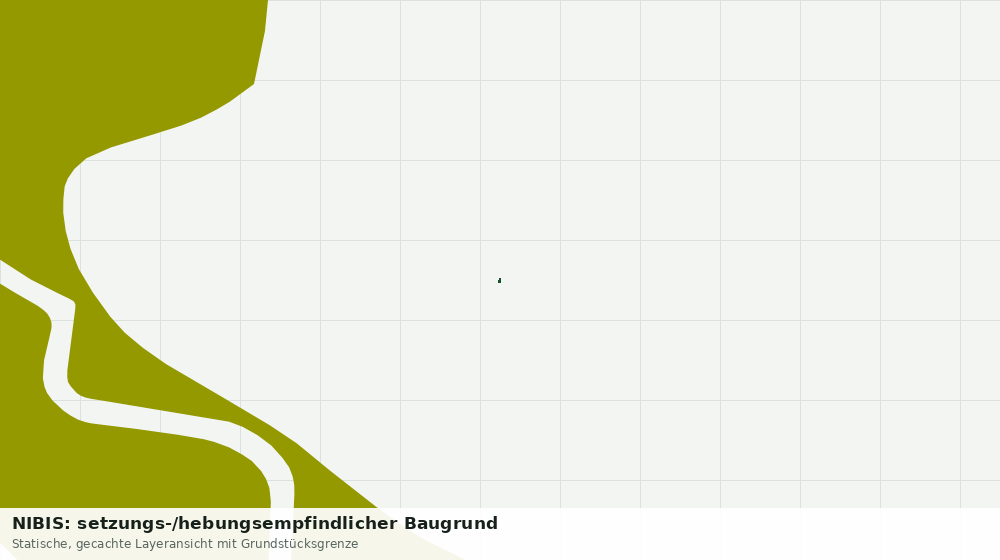 Statische Kartenansicht: NIBIS: setzungs-/hebungsempfindlicher Baugrund