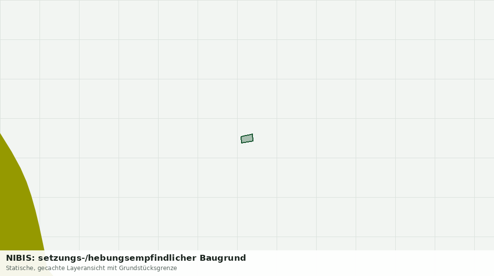 Statische Kartenansicht: NIBIS: setzungs-/hebungsempfindlicher Baugrund