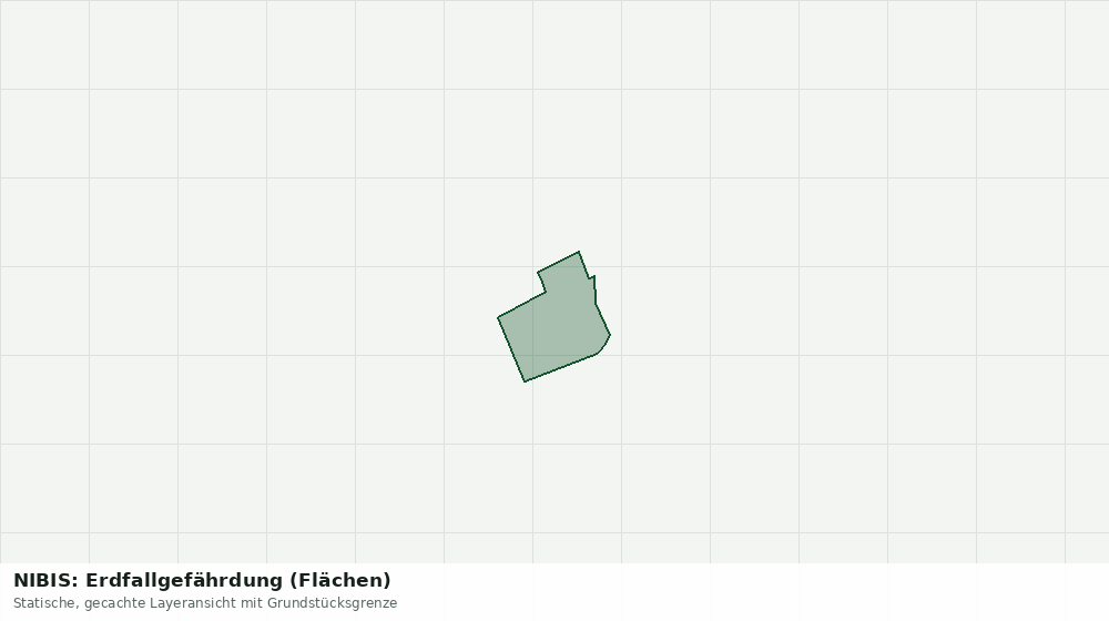 Statische Kartenansicht: NIBIS: Erdfallgefährdung (Flächen)