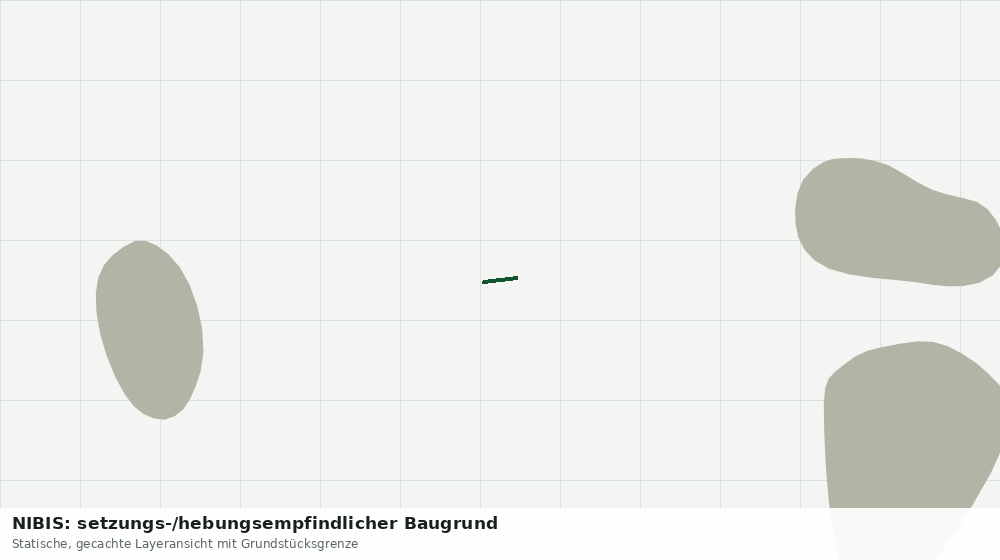 Statische Kartenansicht: NIBIS: setzungs-/hebungsempfindlicher Baugrund
