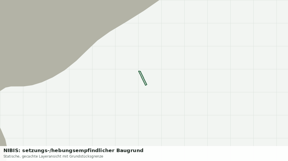 Statische Kartenansicht: NIBIS: setzungs-/hebungsempfindlicher Baugrund