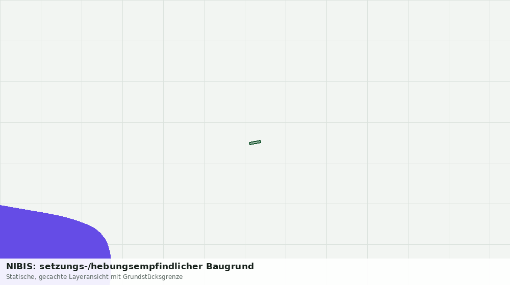 Statische Kartenansicht: NIBIS: setzungs-/hebungsempfindlicher Baugrund