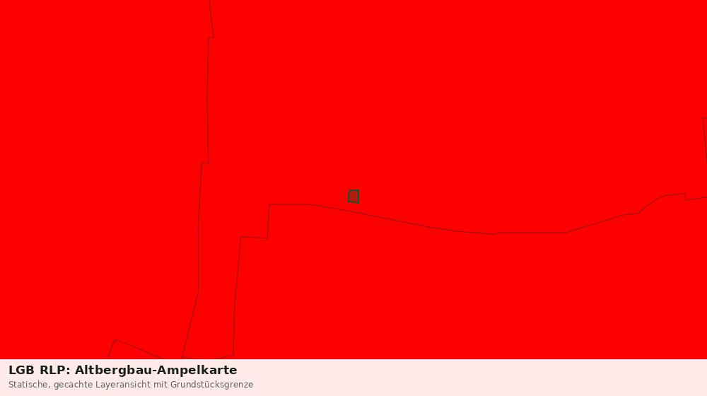 Statische Kartenansicht: LGB RLP: Altbergbau-Ampelkarte