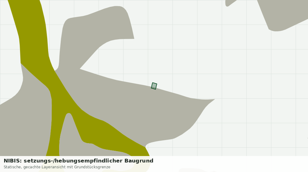 Statische Kartenansicht: NIBIS: setzungs-/hebungsempfindlicher Baugrund