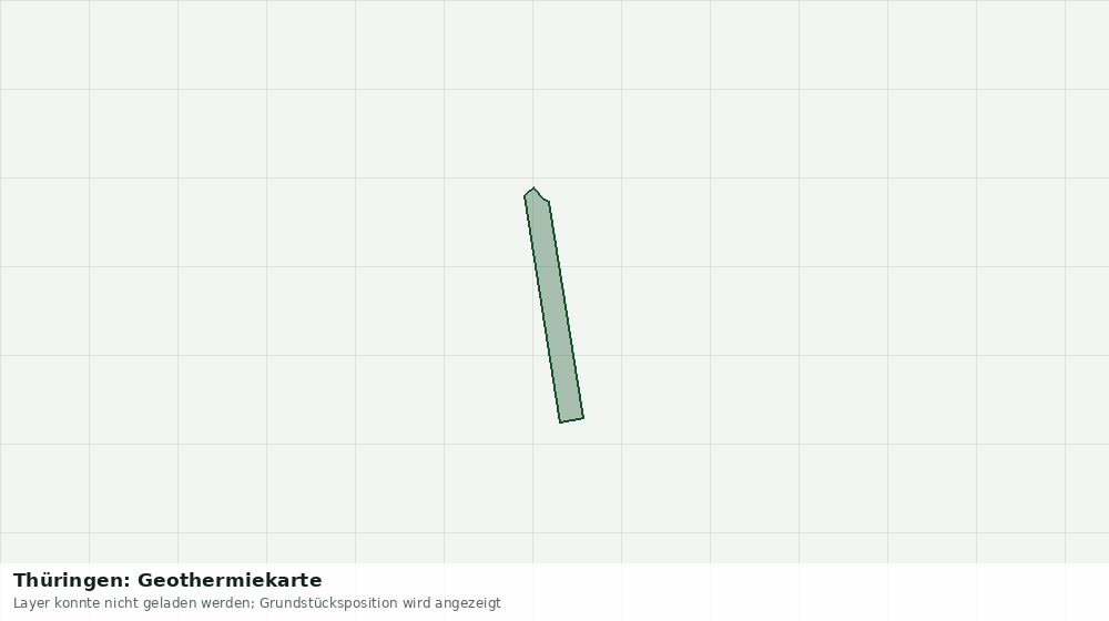 Statische Kartenansicht: Thüringen: Geothermiekarte